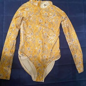 Girls long sleeve swim suit